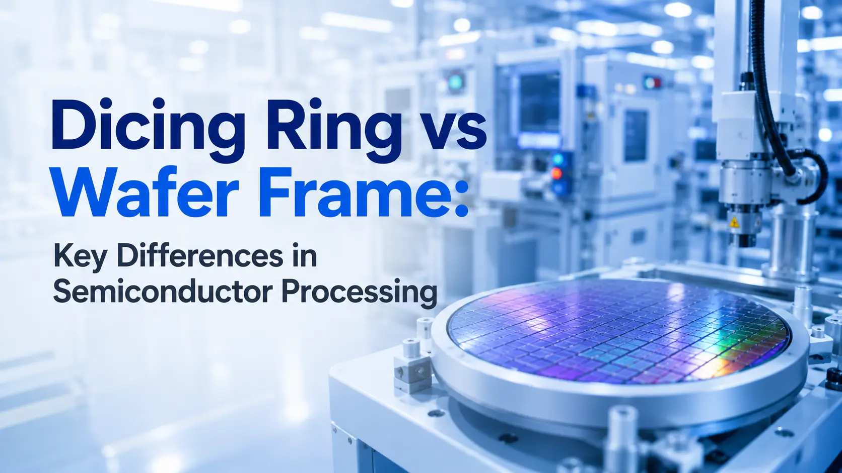 Dicing Ring vs Wafer Frame