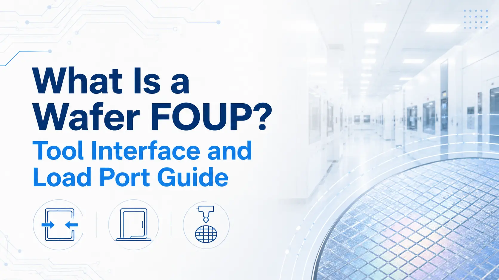 What Is a Wafer FOUP? Tool Interface and Load Port Guide