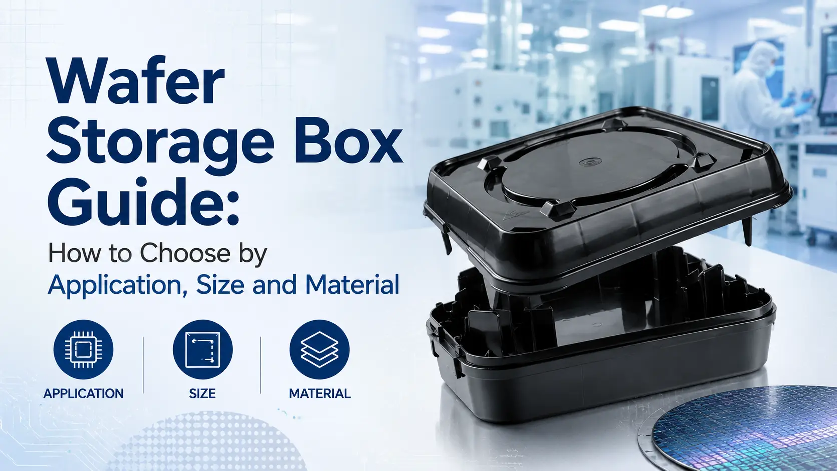 How to Choose a Wafer Storage Box by Size and Material